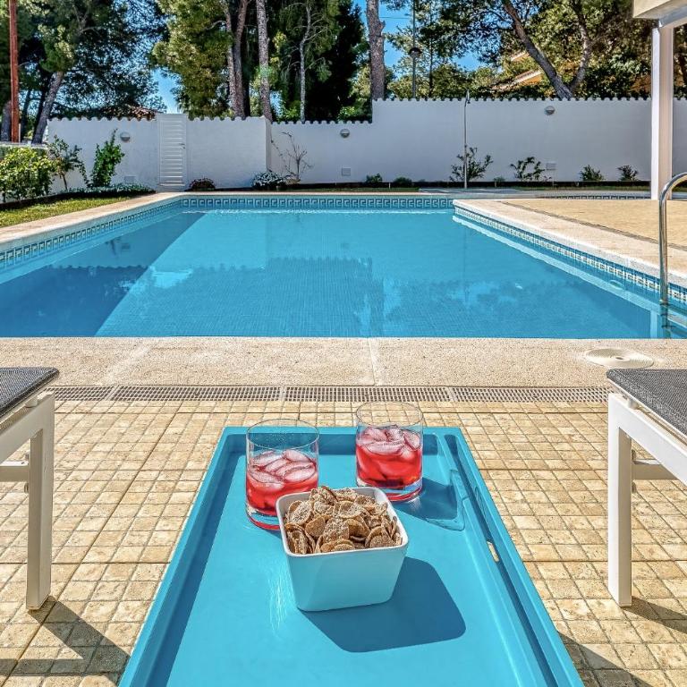 Preciosa villa con piscina, jardín y vistas al mar WIFI - Villa - 19