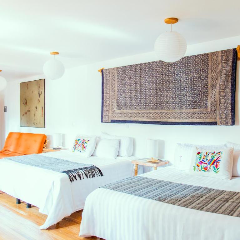Casa Jacinta Guest House - Habitación Doble Deluxe - 2 camas dobles - 10