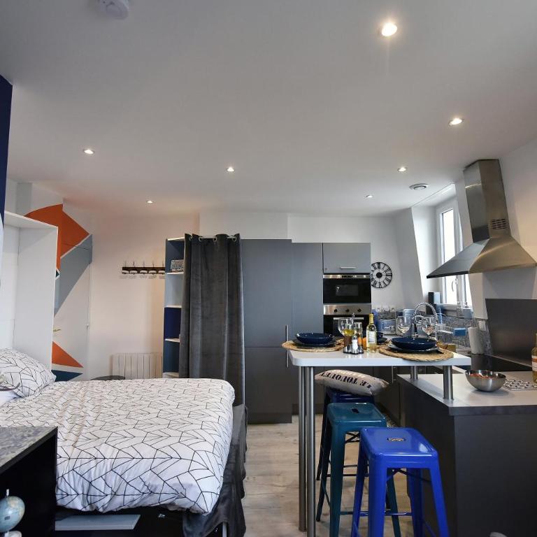 Studio L'Échappée Bleue - 250m de la plage - Studio - 23