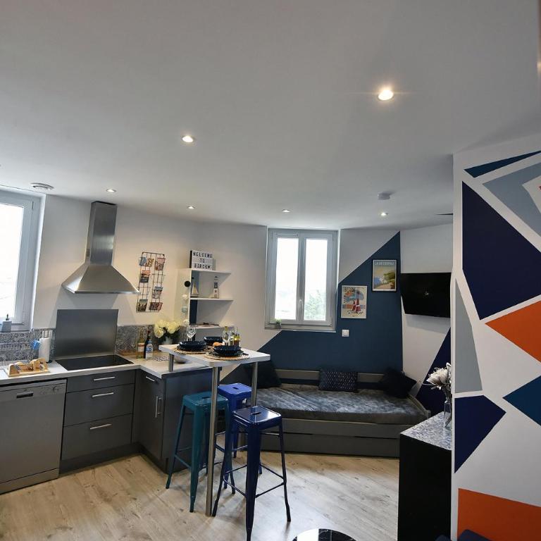Studio L'Échappée Bleue - 250m de la plage - Studio - 8