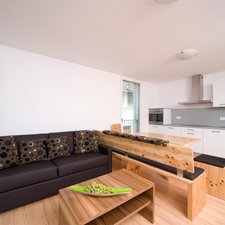 Residence Pizzeria Sylvanerhof in der Nähe von Brixen - Appartements mit SPA - Apartamento de 2 dormitorios con balcón - 1