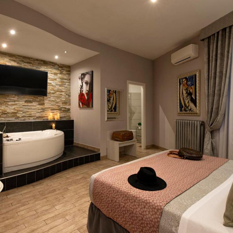 Five Rooms Rome Guesthouse - Luxury Double Room with Spa Bath - 9
