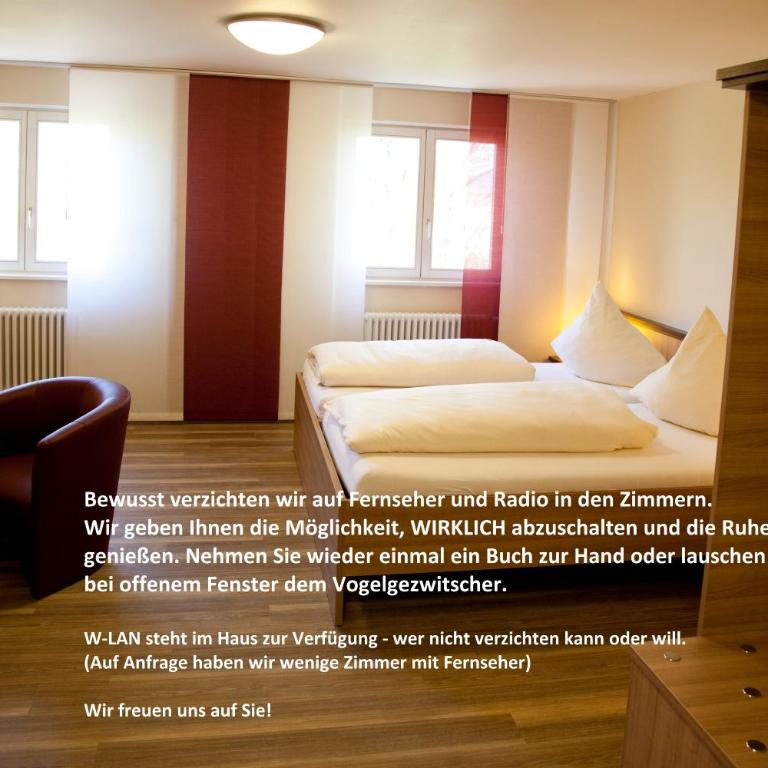 Tagungshaus Regina Pacis - Doppel- oder Zweibettzimmer - 1