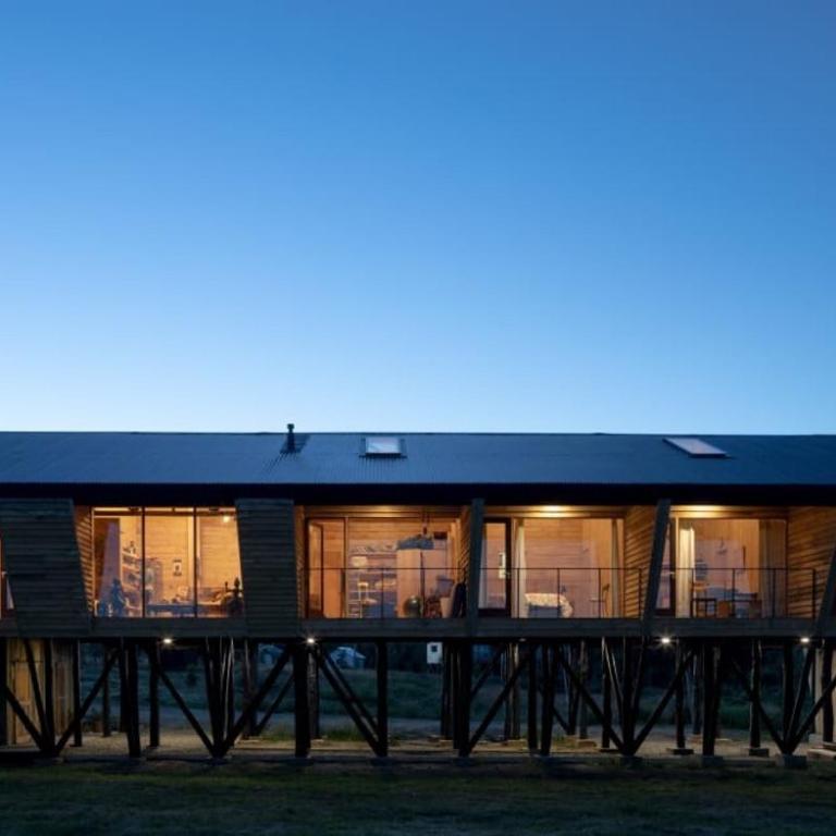 Cabaña Eco Loft Chiloe Chonchi - Habitación Doble Deluxe con vistas al mar - 2 camas - 2