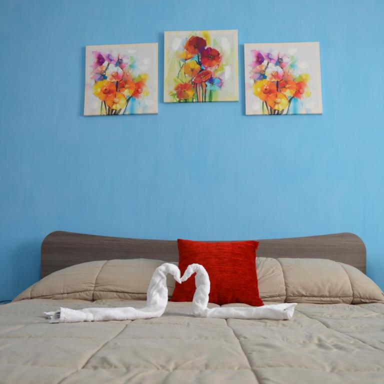 B&B Olympo - Camera Quadrupla con Bagno Privato - 8