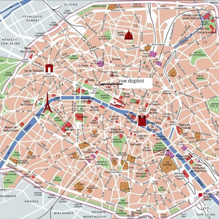 Appartement Cœur de Paris avec vue sur les toits - One-Bedroom Apartment - 26