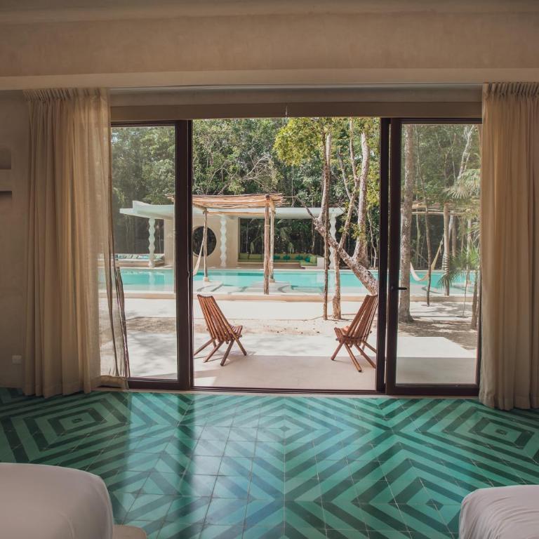 Hotel Holistika Tulum - Deluxe Zimmer mit 2 Queensize-Betten - 1