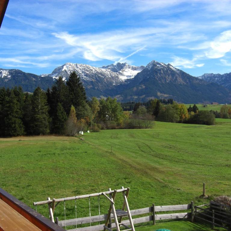 Ferienwohnung Bolsterlang - Apartment mit Blick auf die Berge - 22