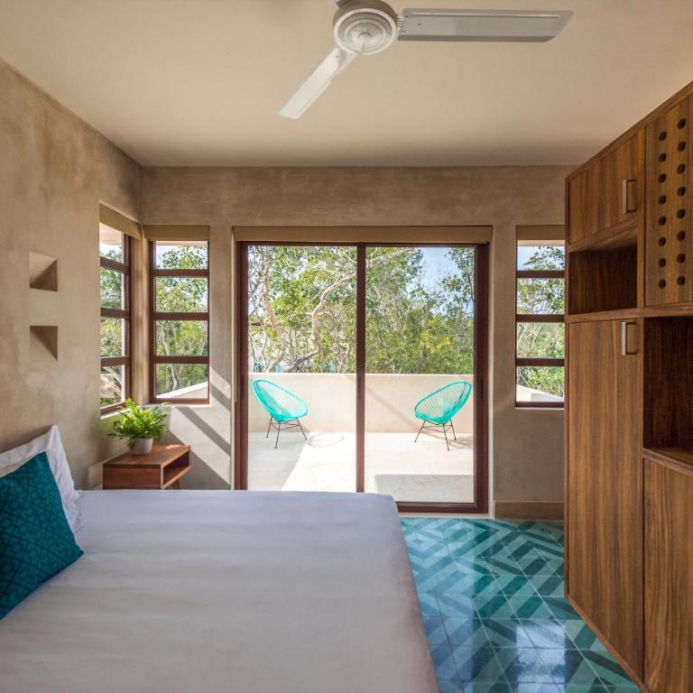 Hotel Tiki Tiki Tulum - Suite con terraza panorámica - 1 cama extragrande - 5