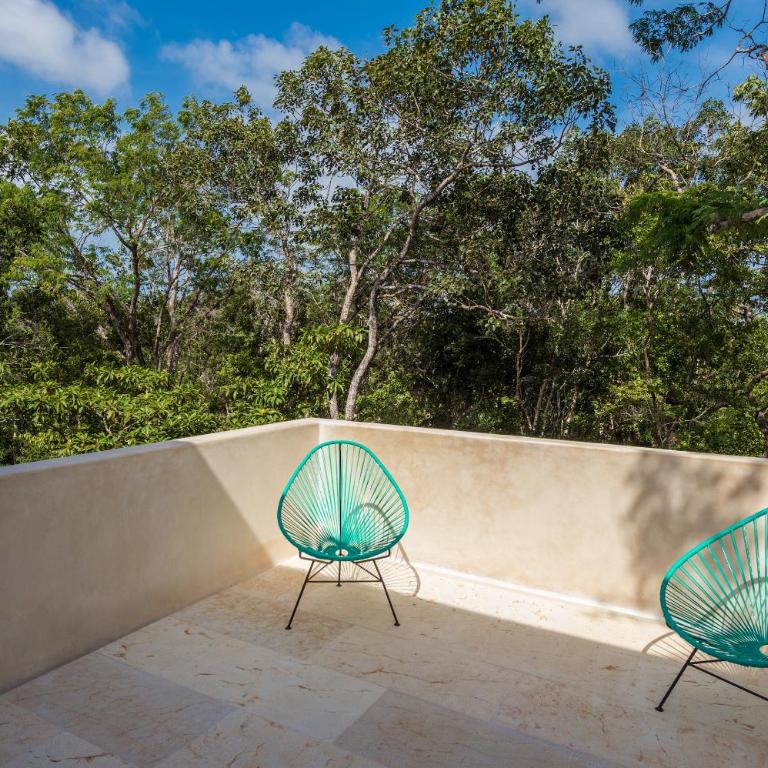 Hotel Tiki Tiki Tulum - Suite con terraza panorámica - 1 cama extragrande - 13