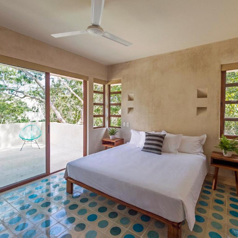 Hotel Tiki Tiki Tulum - Suite con terraza panorámica - 1 cama extragrande - 14