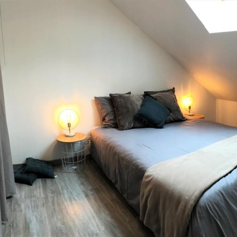 Appart T4 Christina contemporain, Vue Lac, climatisé avec parking - Apartment mit 3 Schlafzimmern - 13