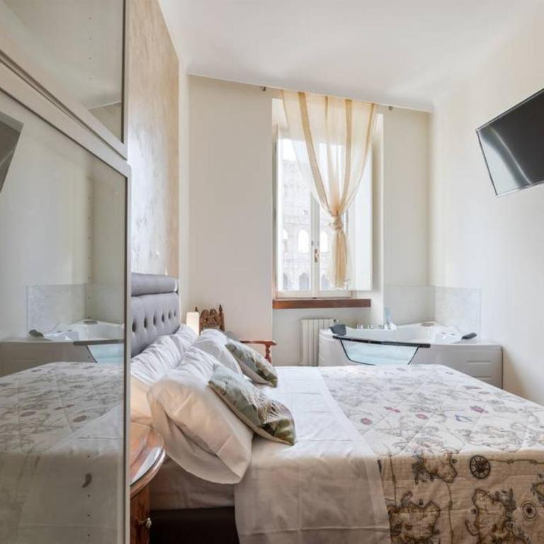jacuzzi in front of the colosseum - Appartamento con 2 Camere da Letto - 9