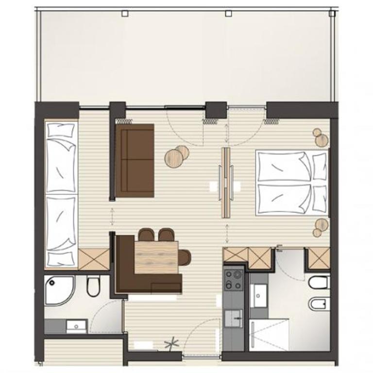 Apparthotel Gartenresidence Nalserhof - Appartamento con Vista Montagna - 1