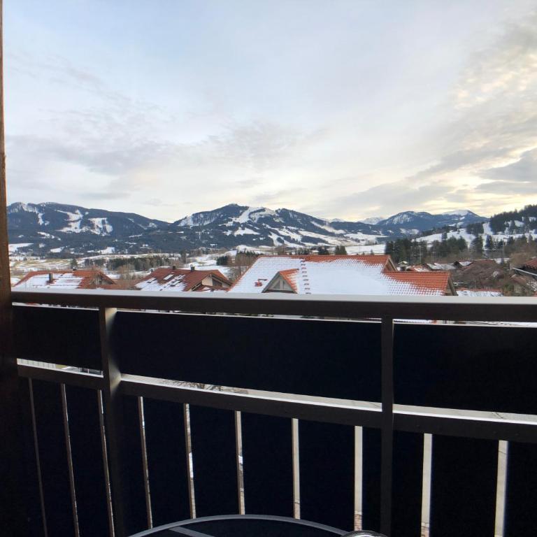 Landhaus Sonnenbichl - Studio-Apartment mit Blick auf die Berge - 10