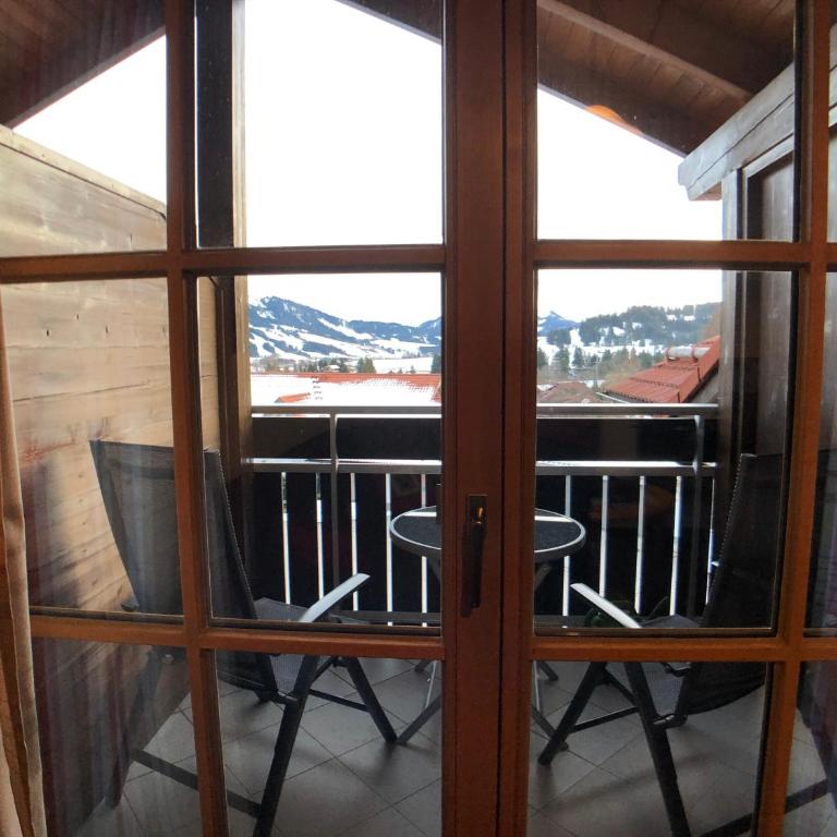 Landhaus Sonnenbichl - Studio-Apartment mit Blick auf die Berge - 9