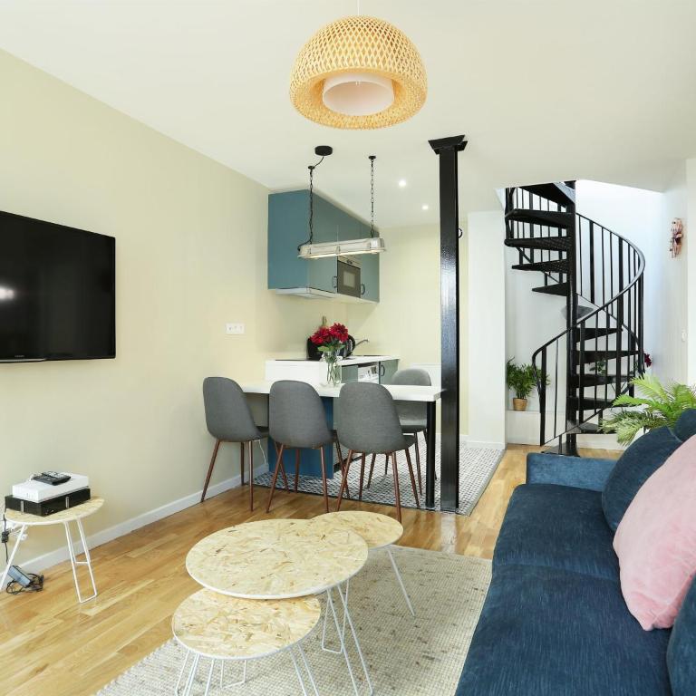 Rent a Room - Residence Caire, Montorgueil - Suite en Duplex - 9