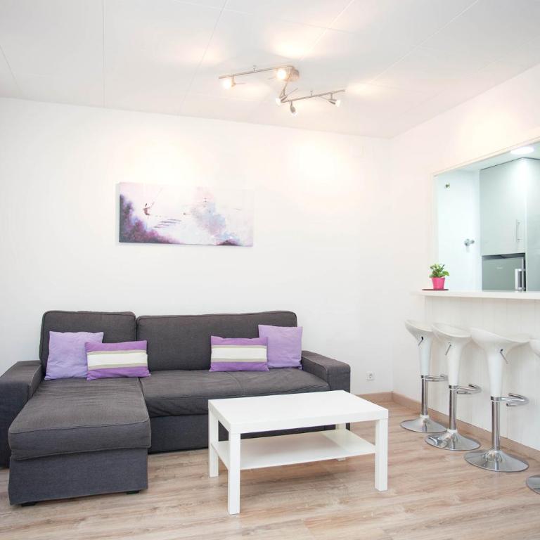 Sitges Center & Beach with Sea View - Apartamento de 1 dormitorio con vistas parciales al mar - 4