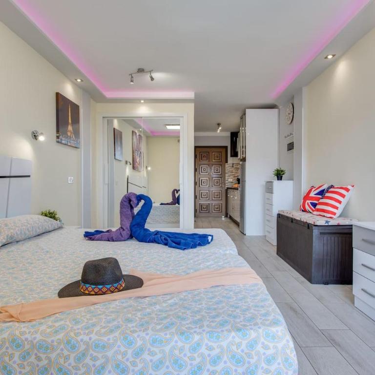 733 Wonderful Studio in LasAmericas! Wi-Fi free! - Apartamento Estudio con vistas al mar - 21