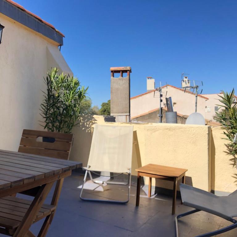 Le Logis du Chanoine, 50 m2 and terrace face to Cathedral - Appartement 1 Chambre - 34