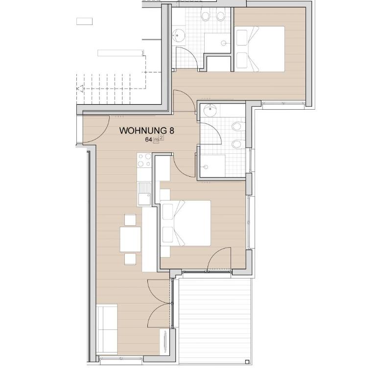 Aparthotel Abiná Lana Höhe - Appartamento con Terrazza - 8
