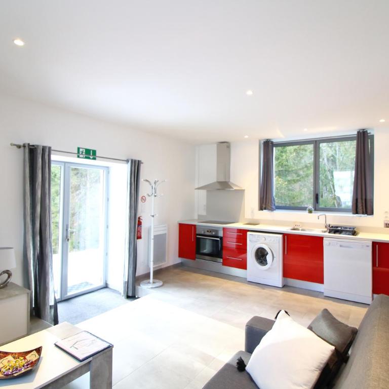 Le Moulin des Olirics - Apartment mit 1 Schlafzimmer mit Flussblick - 4