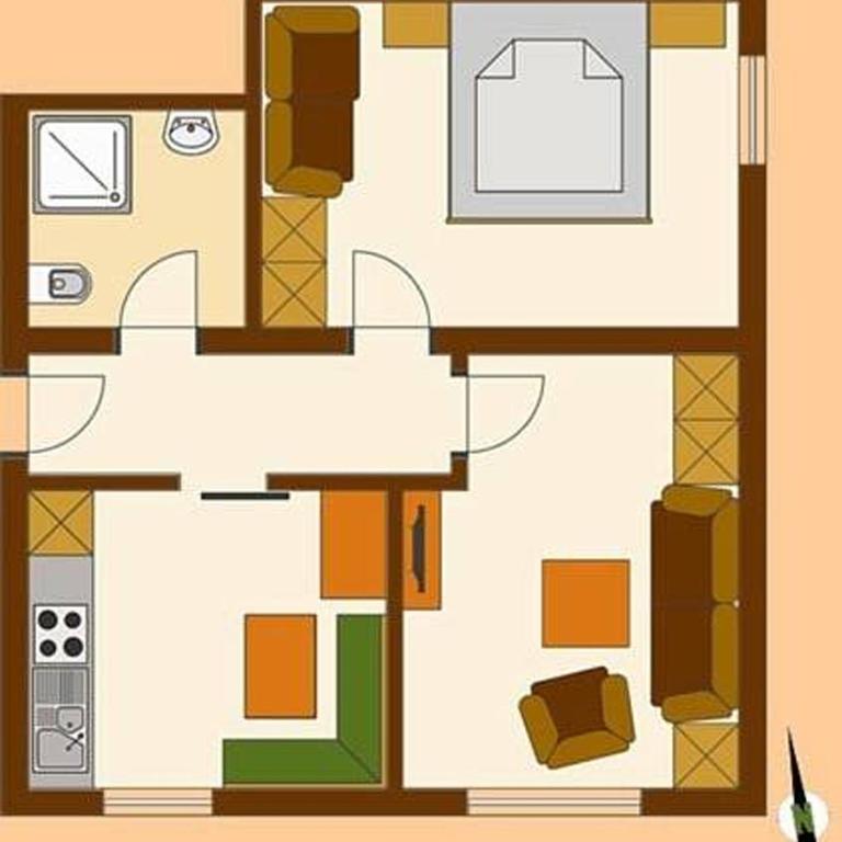 Ferienwohnungen Lechthaler - Apartment mit 2 Schlafzimmern und Gartenblick - 13