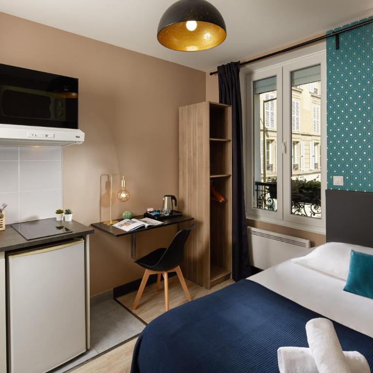 Résidence AURMAT - Appart - Hôtel - Paris - Boulogne - Studio Double (2 Adultes) - 106 Rue de Paris - 5