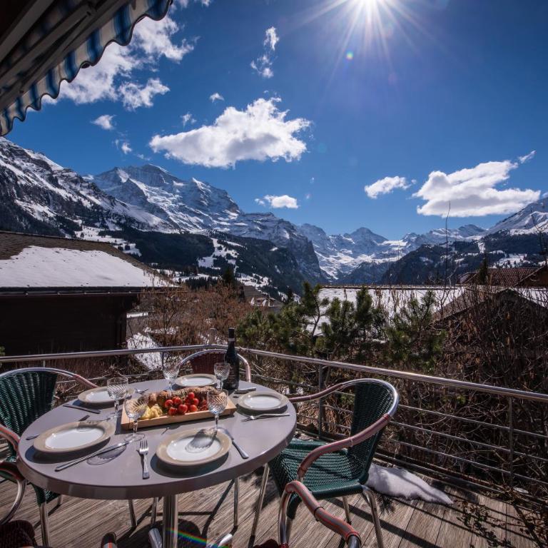 Chalet Alpenrebe - Apartment mit Blick auf die Berge - 6