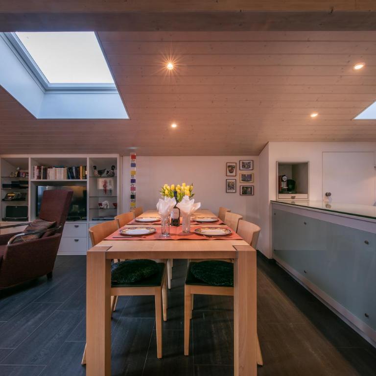 Chalet Primula Penthouse - Apartment mit Blick auf die Berge - 12