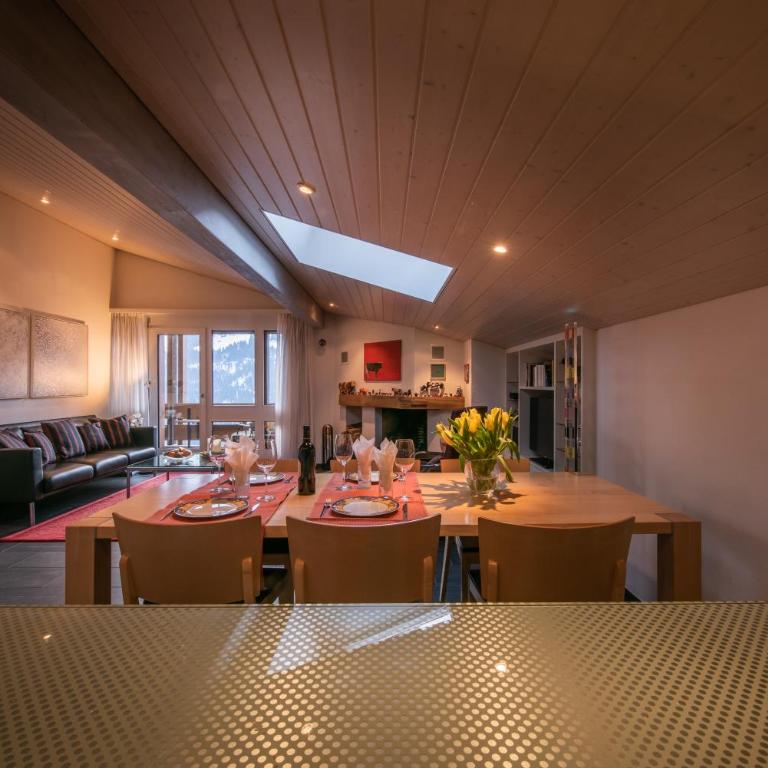Chalet Primula Penthouse - Apartment mit Blick auf die Berge - 8