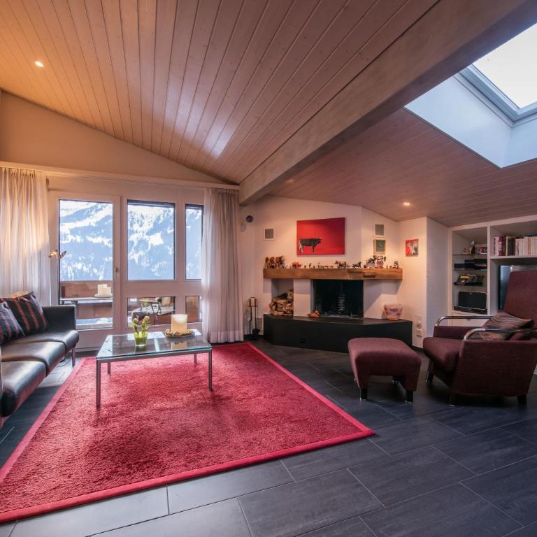 Chalet Primula Penthouse - Apartment mit Blick auf die Berge - 34