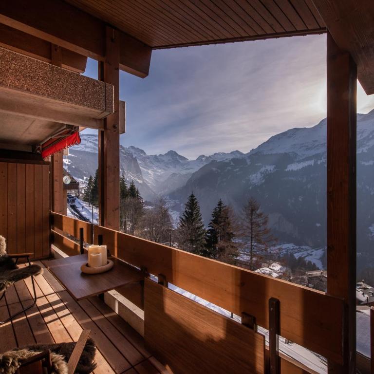 Chalet Primula Penthouse - Apartment mit Blick auf die Berge - 84