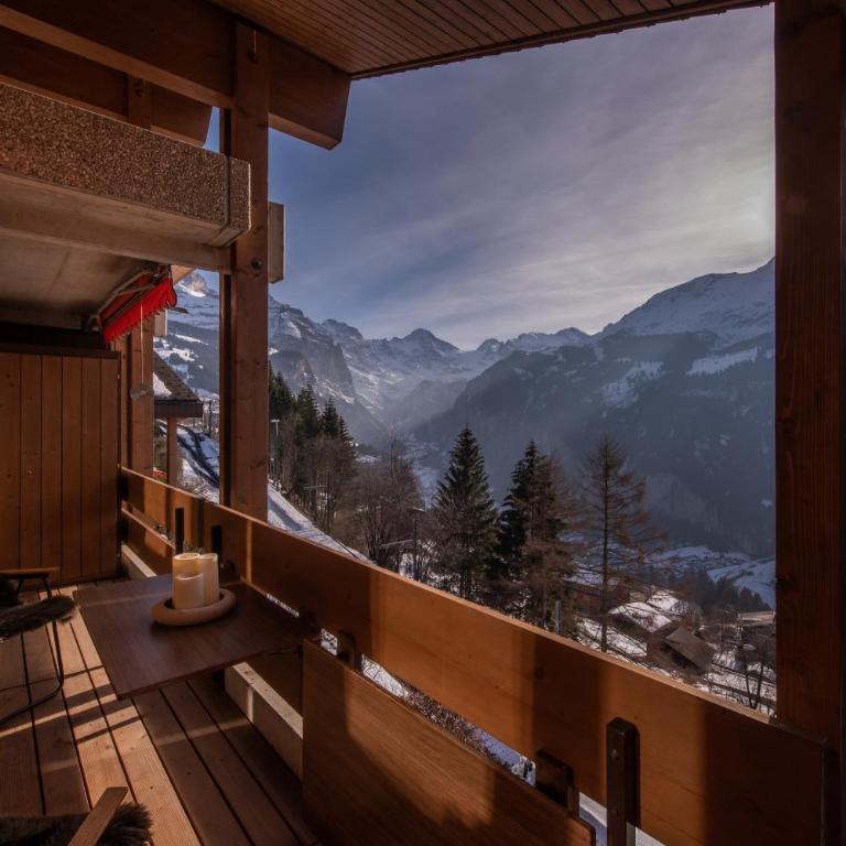 Chalet Primula Penthouse - Apartment mit Blick auf die Berge - 83