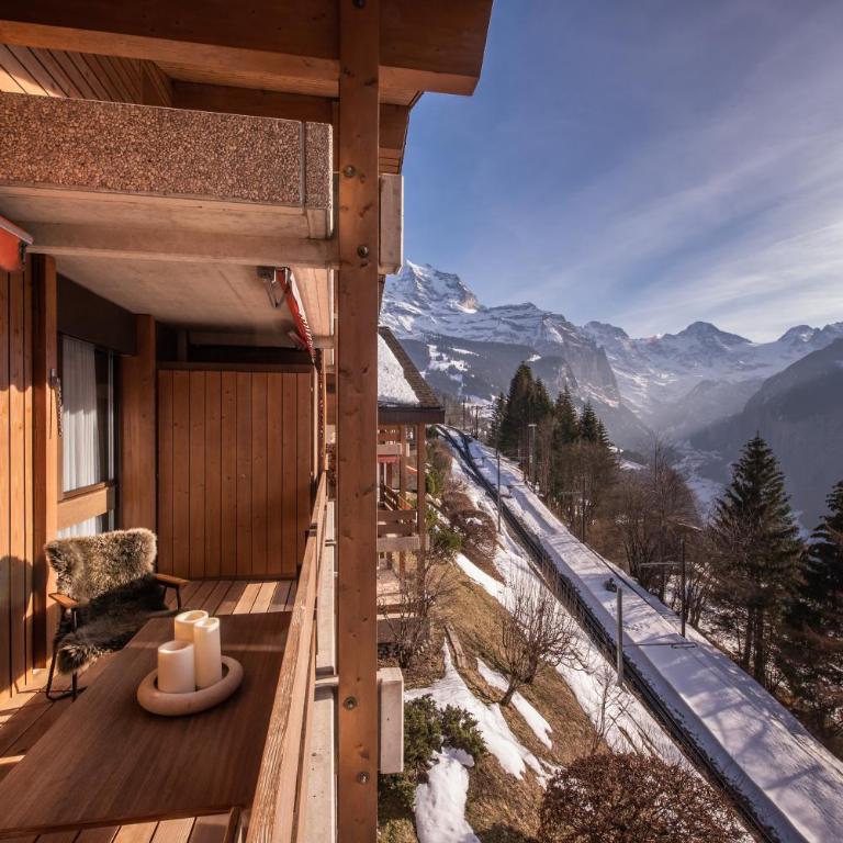 Chalet Primula Penthouse - Apartment mit Blick auf die Berge - 86