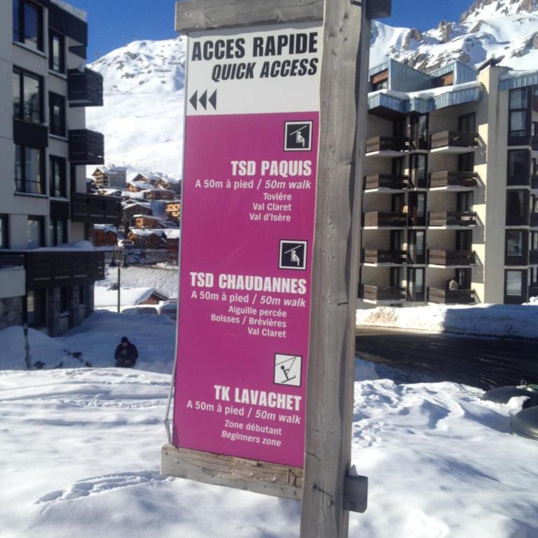 Bright Apmt for 2 people in Lavachet, Tignes 2100 - Appartement 1 Chambre - 32