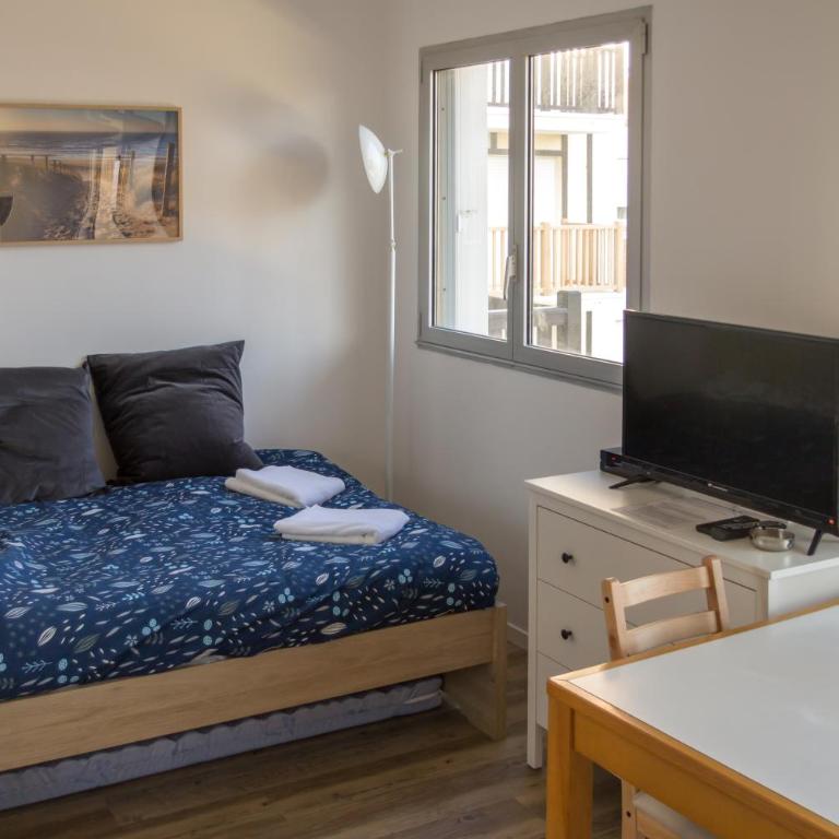 Studio moderne accès plage, piscine et tennis - Apartamento de 1 dormitorio - 15