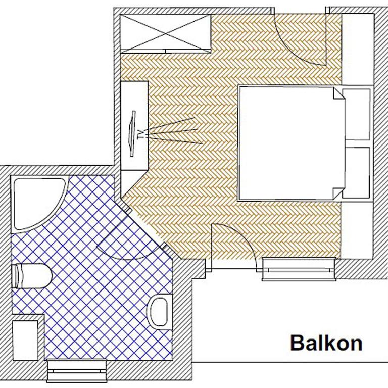 Hotel Viktoria & Landhaus Joggl - Kleines Doppelzimmer - 1