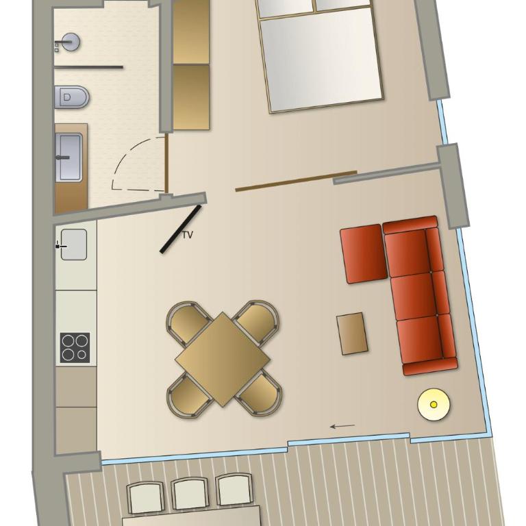 Papstlhof - Apartment mit 1 Schlafzimmer - 5