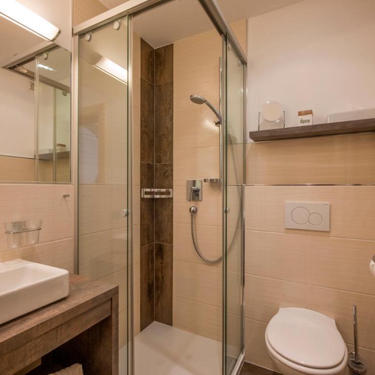 Hotel Alpina - Doppelzimmer mit Balkon - 11