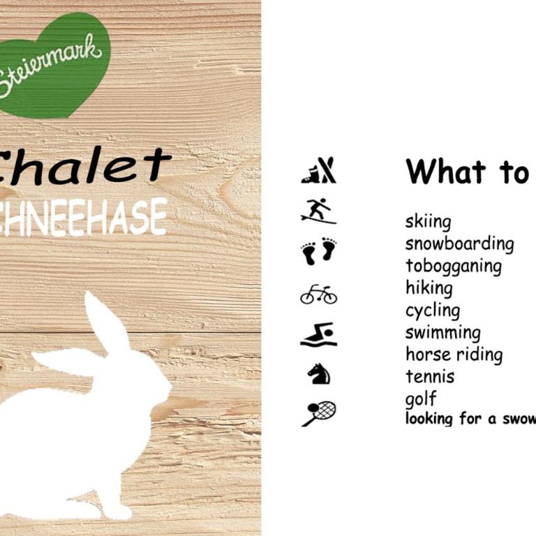 Chalet SCHNEEHASE 10min - Kreischberg - Chalet 2 Chambres - 10