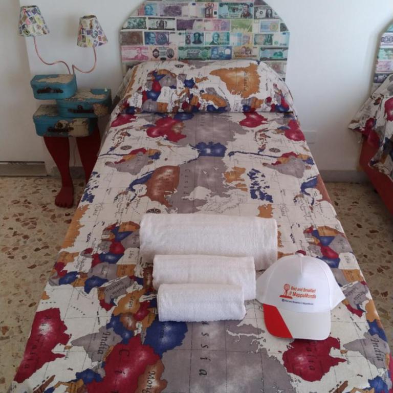 B&B Il MappaMondo - Camera Doppia con Letti Singoli con Balcone - 2