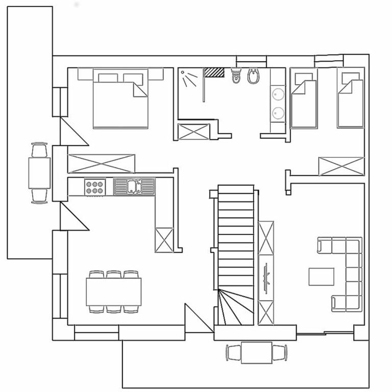 Ferienwohnung Haas - Appartamento con 2 Camere da Letto - 14