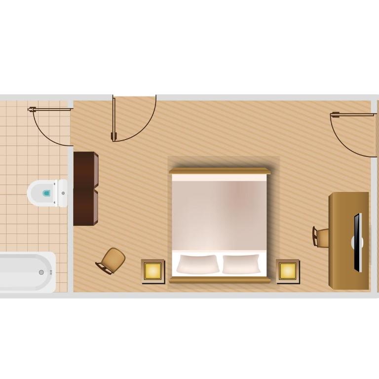 B&B Hotel Die Bergquelle - Doppelzimmer mit Dachschräge - 3