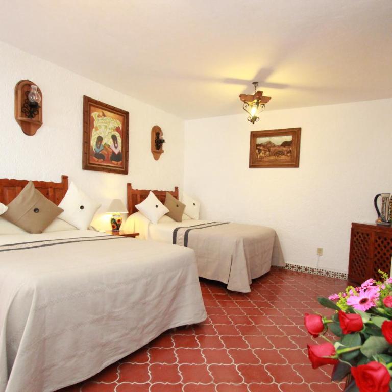 Hotel Mesón del Rosario - Double Room with Two Double Beds - 7