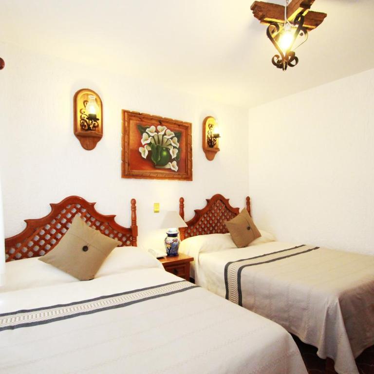Hotel Mesón del Rosario - Double Room with Two Double Beds - 9