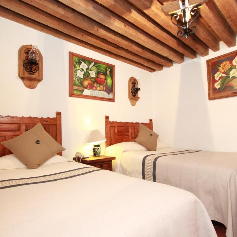 Hotel Mesón del Rosario - Double Room with Two Double Beds - 4