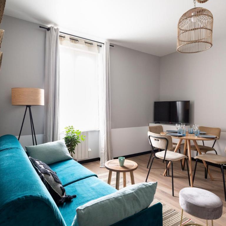 Joli T2, gare, intra-muros & plage à proximité - Appartement 1 Chambre - 3