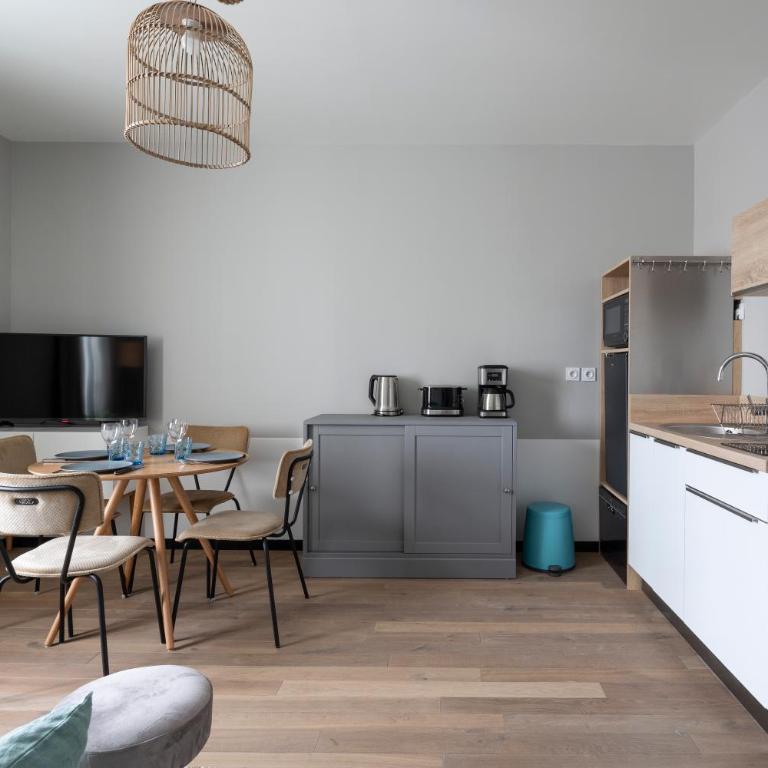 Joli T2, gare, intra-muros & plage à proximité - Appartement 1 Chambre - 4