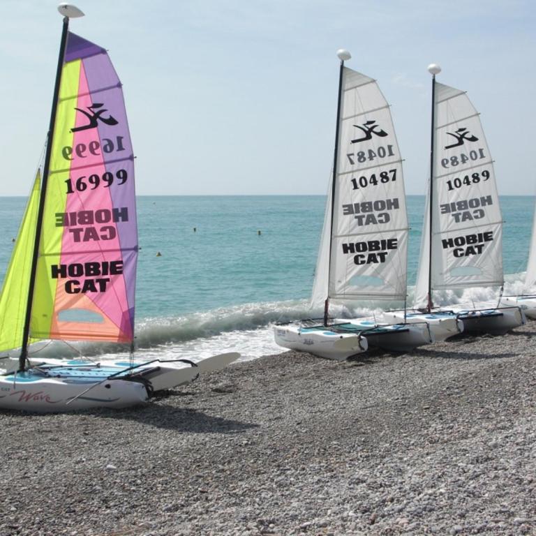 Agréable appartement 4 personnes à Villeneuve-Loubet Plage, piscine, mer, commerces à proximité - Apartamento con vistas a la piscina - 18
